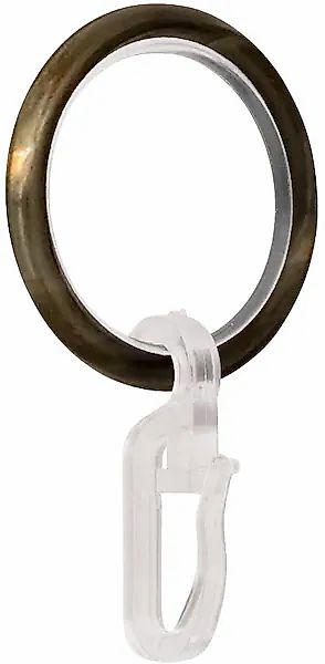 GARESA Gardinenring »Ring mit Haken«, (10 St.), für Durchmesser bis 16 mm, günstig online kaufen