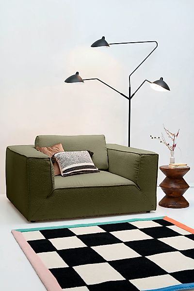 TOM TAILOR HOME Loveseat "BIG CUBE STYLE", mit bequemen Stegkissen, extra g günstig online kaufen