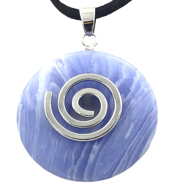 Steinfixx® Lange Kette echter Edelsteindonut 30 günstig online kaufen