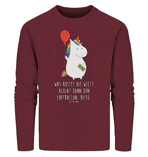 Mr. & Mrs. Panda Longpullover Einhorn Luftballon Größe XL - Burgundy - Gesc günstig online kaufen