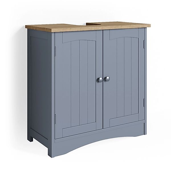 Vicco Waschbeckenunterschrank Bianco Grau 60 x 60 cm günstig online kaufen