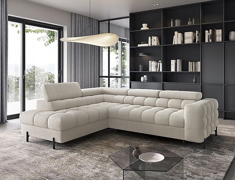 MOEBLO Ecksofa Ferrucio, modernes Schlafsofa mit günstig online kaufen