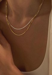 Einzelstück Silberkette Venezianerkette 925 Silber 44 günstig online kaufen