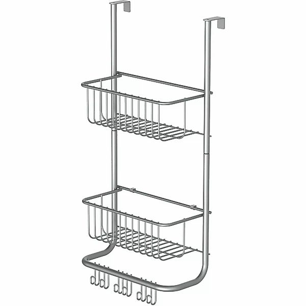 Eisl Duschregal Silber, o. Bohren, Duschablage, günstig online kaufen