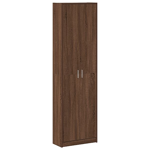 vidaXL Kleiderschrank Kleiderschrank Braune Eiche 55x25x189 günstig online kaufen