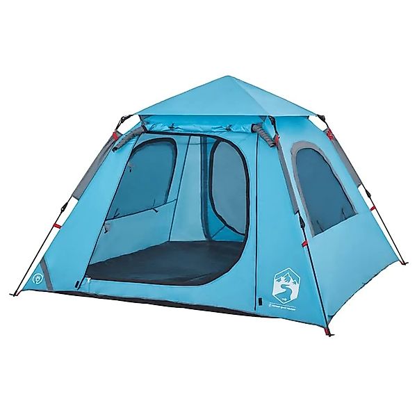 vidaXL Kuppel-Campingzelt 4 Personen Blau Quick Release 4004144 günstig online kaufen
