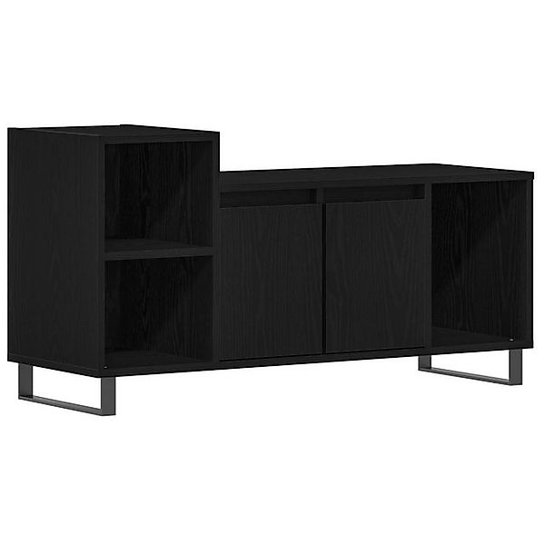 vidaXL TV-Schrank TV-Schrank Schwarz Eiche 100x35x55 cm Holzwerkstoff (1-St günstig online kaufen