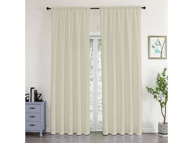 texpot Vorhang Samtvorhang 140 x 245 cm mit Kräuselband wasserabweisend (1 günstig online kaufen