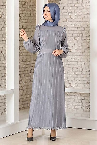 Modavitrini Abendkleid Damen Kleid elegant mit Passe und Faltendetail - Mod günstig online kaufen