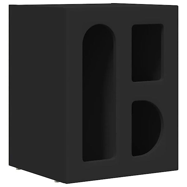 vidaXL Nachttisch Schwarz 40 x 35 x 50 cm Holzwerkstoff 891246 günstig online kaufen