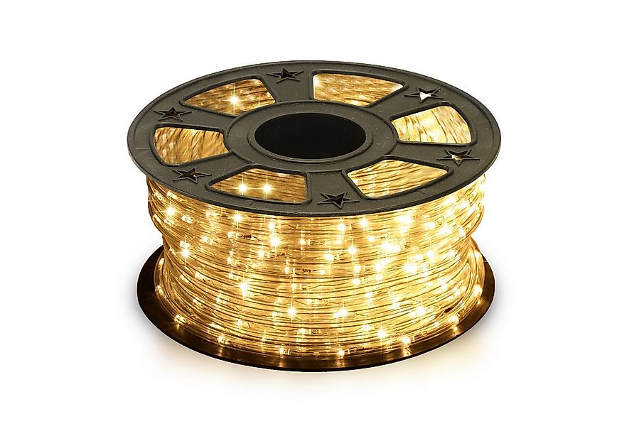 Clanmacy Lichterschlauch 10m-50m LED Lichterschlauch Bunt Lichterkette Lich günstig online kaufen