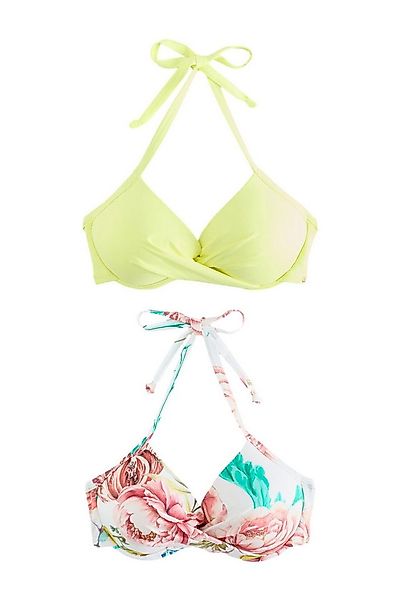 Next Bustier-Bikini Wattierte Bikinioberteile mit Bügel, 2er-Pack (2-St) günstig online kaufen