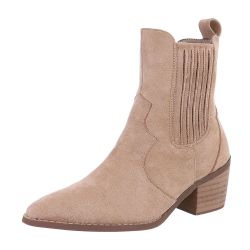 Ital-Design Damen Cowboyboots Freizeit Westernstiefelette (87531814) günstig online kaufen