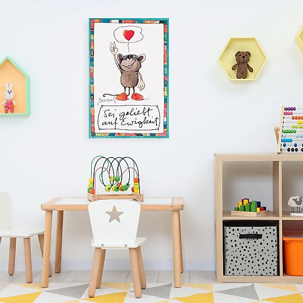 LuckyLinde Leinwandbild "Sei geliebt auf Ewigkeit" Figuren  Filmfiguren  He günstig online kaufen