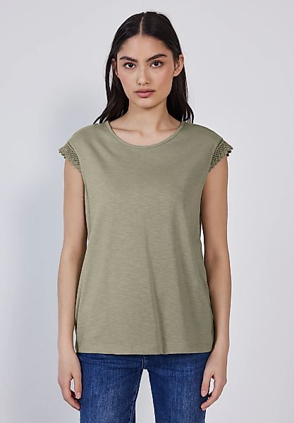 STREET ONE STUDIO T-Shirt, im soften Baumwoll-Mix günstig online kaufen