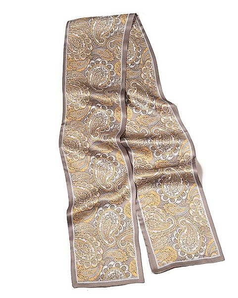 MayTree Seidentuch schmal beidseitig, Paisley, beige, gold, 16 x 145 cm, (S günstig online kaufen