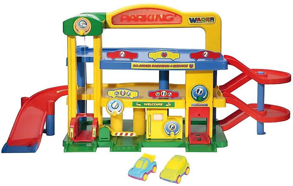 WADER QUALITY TOYS Spielzeug-Auto Premium Garage günstig online kaufen