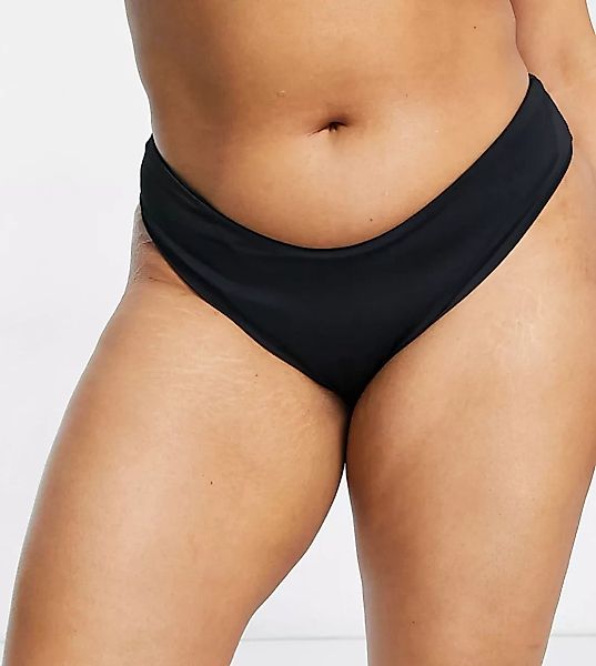 ASOS DESIGN Curve – Mix & Match – Bikinihose aus recycelten Materialien in günstig online kaufen