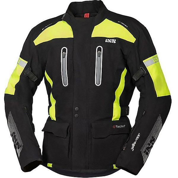 IXS Motorradjacke iXS Pacora-ST Textiljacke Herren schwarz / fluo-gelb günstig online kaufen