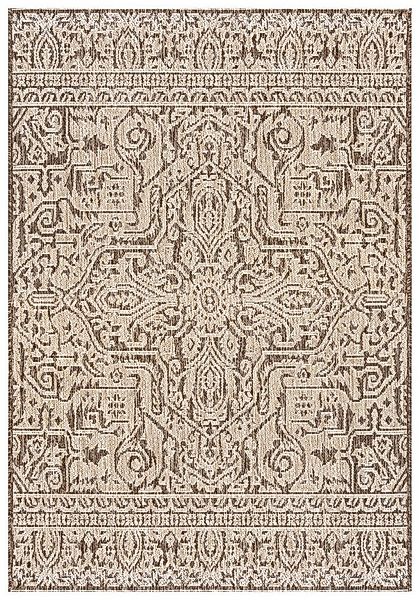 Mazovia Designteppich In-Outdoor-Teppich Ethnisch, Vintage Balkon, Terrasse günstig online kaufen