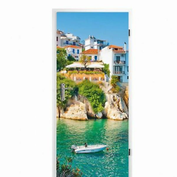 nikima Türbild TB-08 selbstklebendes Türbild – Mittelmeer (16,66 €/m²) Kleb günstig online kaufen