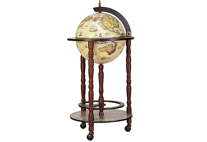 COSTWAY Weinregal Globusbar Servierwagen, mit Rollen günstig online kaufen