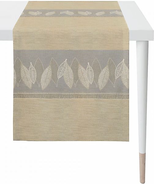 APELT Tischläufer »2719 LOFT STYLE, Jacquard«, (1 St.) günstig online kaufen