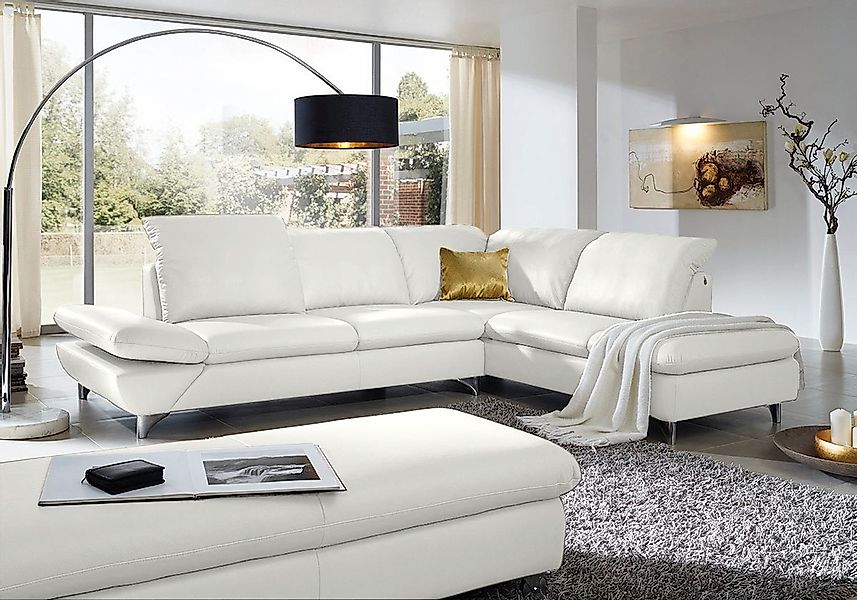 W.SCHILLIG Ecksofa »taoo, elegant und zeitlos, bequem, L-Form«, mit Sitzief günstig online kaufen