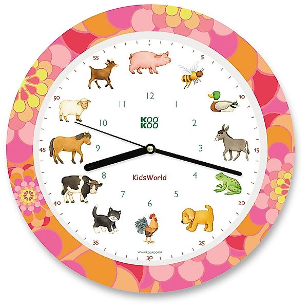 KOOKOO Wanduhr KidsWorld günstig online kaufen