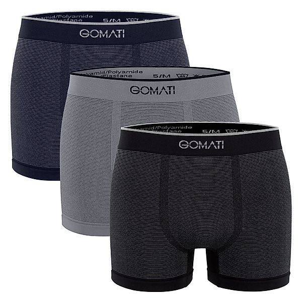 Gomati Boxershorts Herren Seamless Pants (3er günstig online kaufen
