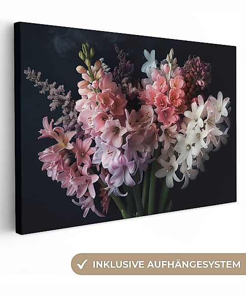 OneMillionCanvasses® Leinwandbild Blumen - Hyazinthe - günstig online kaufen
