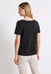 STREET ONE T-Shirt aus reiner Baumwolle günstig online kaufen
