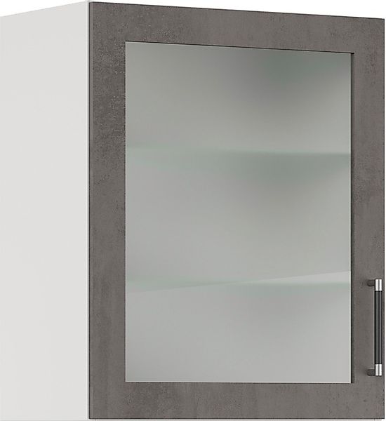IMPULS KÜCHEN Glashängeschrank »"Prag", Breite/Höhe: 50 oder 60/72,3 cm« vo günstig online kaufen