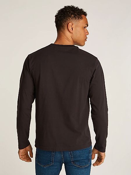 Calvin Klein Rundhalsshirt SPLIT LINE LOGO günstig online kaufen