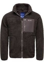 Amaci&Sons Fleecejacke YERMO Fleecejacke Herren Teddyfleece günstig online kaufen