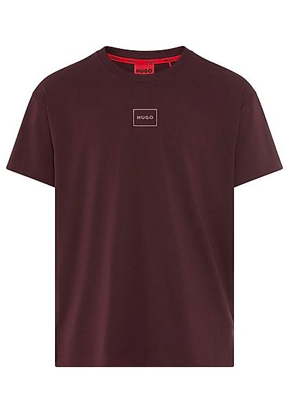 HUGO T-Shirt Laze T-Shirt mit Rundhalsausschnitt günstig online kaufen