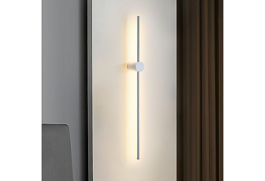 ZMH LED Wandleuchte Innen 60//100CM Weiß Flurlampe Modern 3000K für Wohnzim günstig online kaufen