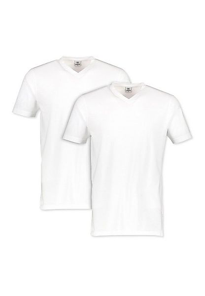 LERROS T-Shirt LERROS Doppelpack T-Shirt, V-Neck in Premium Baumwollqualitä günstig online kaufen