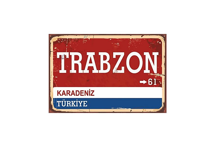 Jungengel Wandbild Trabzonspor 20x30 cm Nostalgie Trabzon 61 Taraftar Karad günstig online kaufen