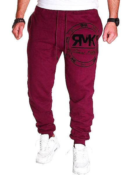 RMK Jogginghose Hose Trainingshose Fitnesshose Sporthose Sweatpants elastis günstig online kaufen