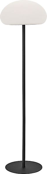 LED-Akku-Terrassenleuchte Sponge, schwarz/weiß, Metall, IP65 günstig online kaufen