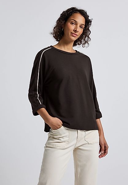 STREET ONE 3/4-Arm-Shirt, mit Galonstreifen günstig online kaufen