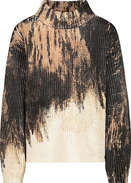 Monari Rundhalspullover 809457 Strasssteine mit elegantem günstig online kaufen