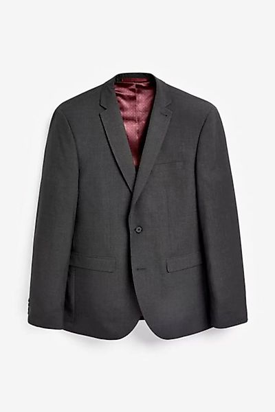 Next Baukastensakko Anzug aus Wollmischgewebe: Tailored Fit Sakko (1-tlg) günstig online kaufen
