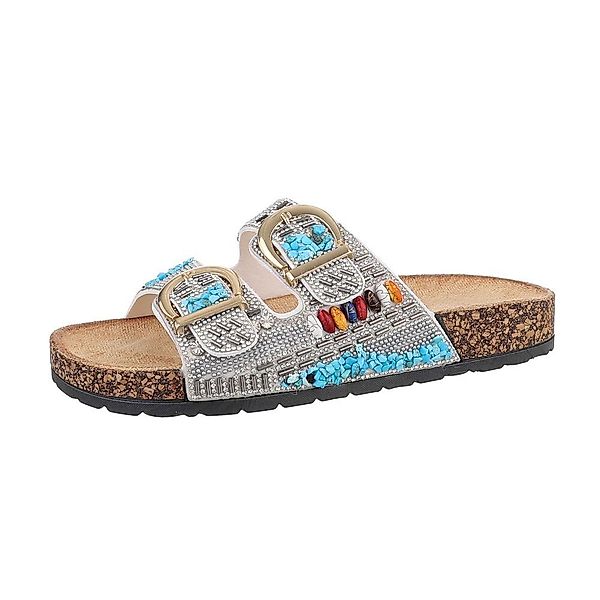 Ital-Design Damen Mules Freizeit Pantolette (85698222) günstig online kaufen