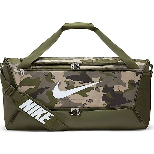 Nike Brasilia Camo Medium Tasche One Size Khaki / Rough Green / White günstig online kaufen