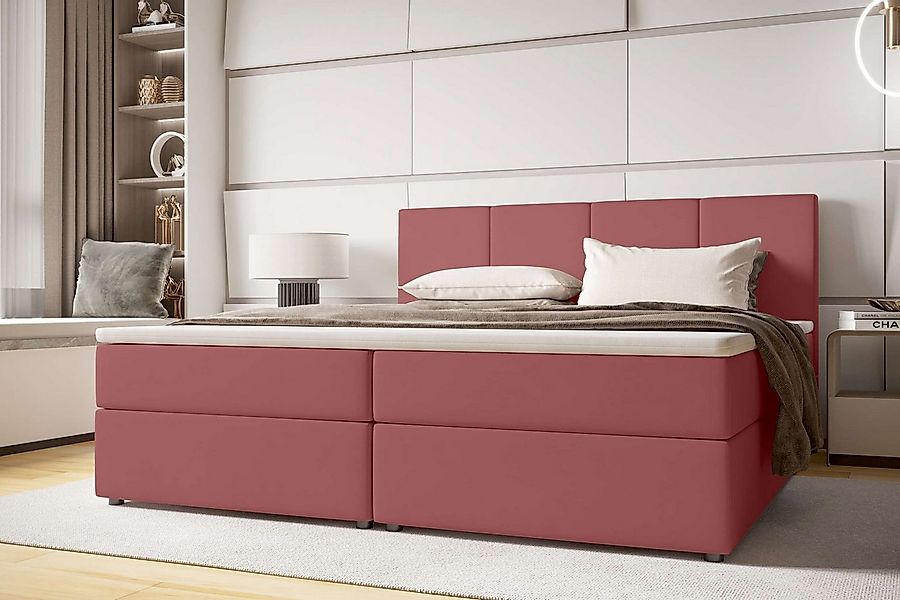 99rooms Boxspringbett Alvaro (Schlafzimmerbett, Bett), 140/160/180x200, mit günstig online kaufen