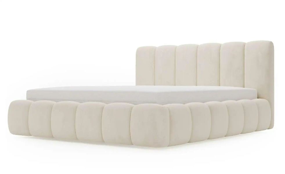 Polsterbett mit Stauraum Cloud ¦ beige ¦ Maße (cm): B: 145 H: 105 Betten > günstig online kaufen