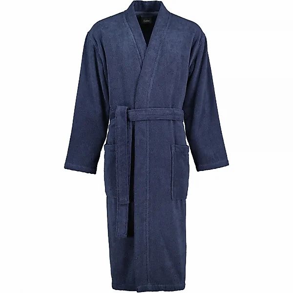 Cawö Home Herren Bademantel Kimono 828 - Farbe: blau - 17 - XL günstig online kaufen