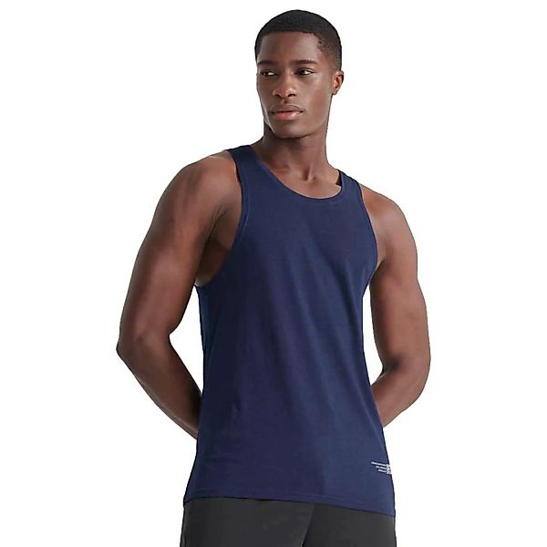 Superdry Training Ärmelloses T-shirt M Beechwater Blue günstig online kaufen